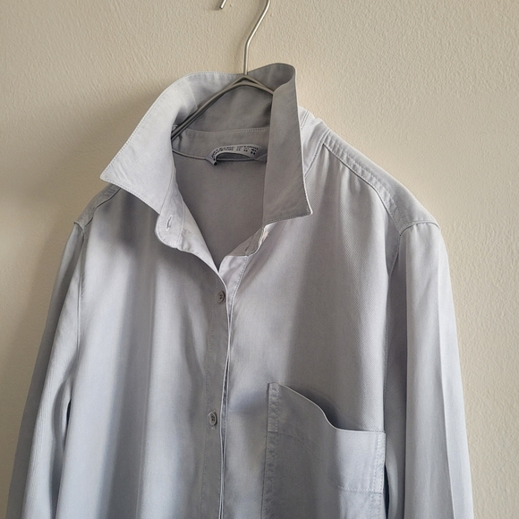 Zara Basic Shirt Dress - Picture 8 of 13